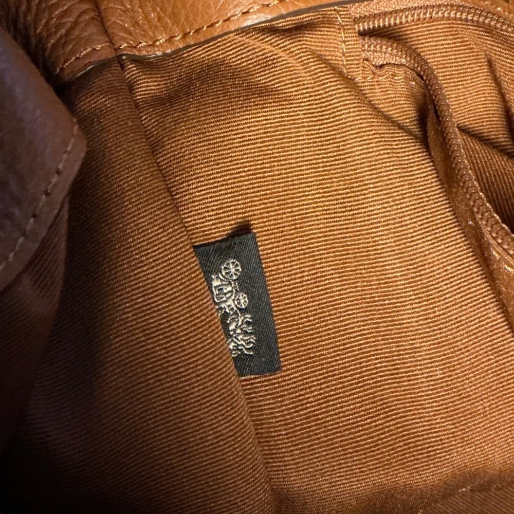 Coach Dempsey Tote 22 Signature Canvas Varsity Stripe Patch C5794 Brown Multi - Picture 2 of 13
